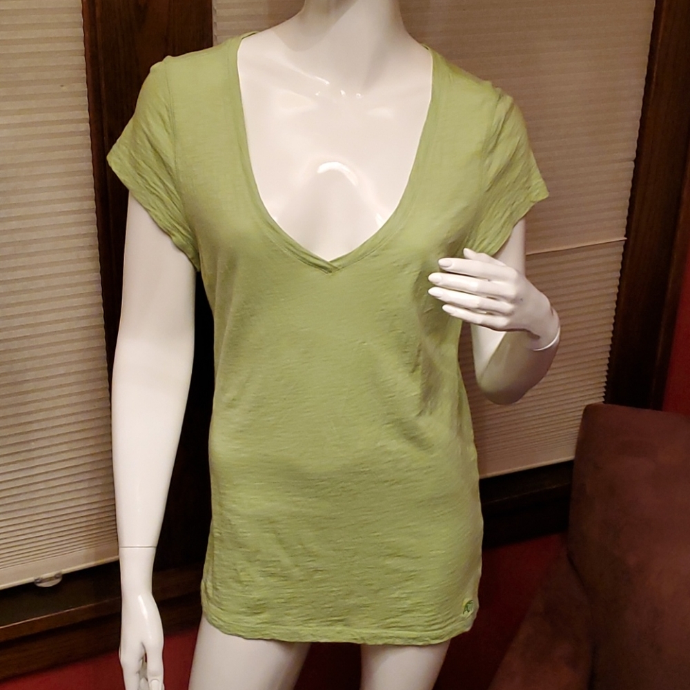 Aeropostale Lime Green T-Shirt